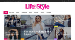 Life&Style Magazine Blogger Template